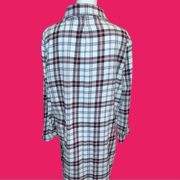 Serra new plaid flannel nightgown! - Picture 6 of 8